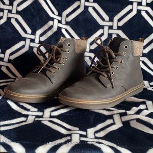 Dr. Martens Maelly Herringbone Tweed lace up boots